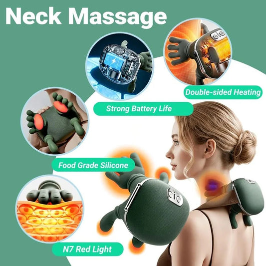 4D   Portable   Massager   for   Neck   and   Shoulder
